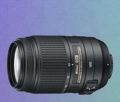 Nikon 55-300mm f/4.5-5.6G ED VR Telephoto Zoom Lens