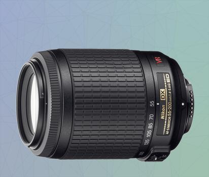 Nikon 55-200mm f/4-5.6G ED IF AF-S DX VR Zoom Lens
