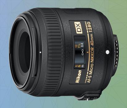 Nikon Micro-Nikkor 40mm f/2.8G Macro Lens