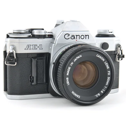 The Canon AE-1 was a groundbreaking camera upon its release in 1976. Since that time it has been a popular choice for beginners in film photography.