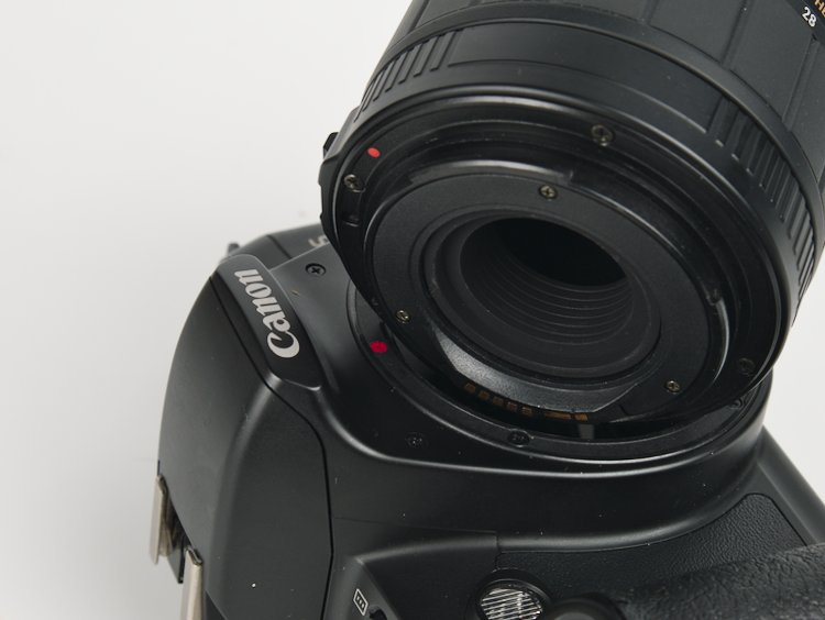 Canon EF Lens Mount Specs