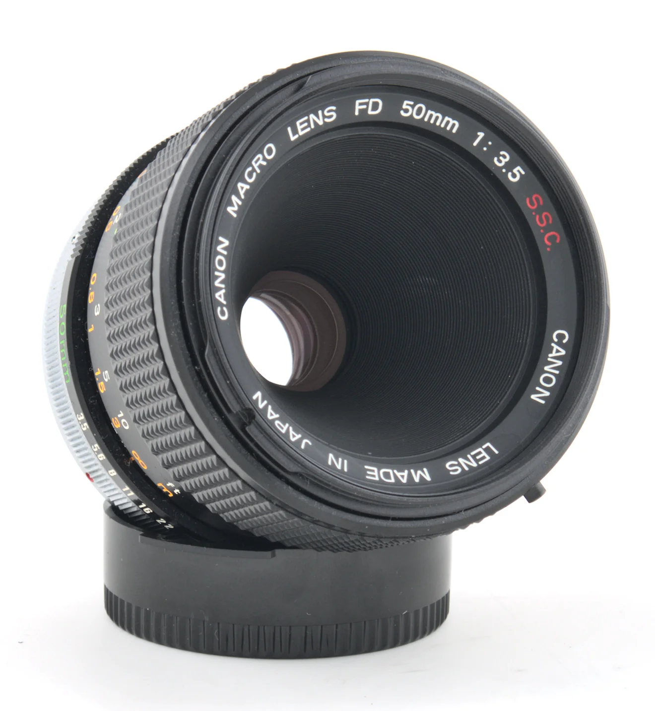 Canon FD 50mm f/3.5 SSC Macro Lens