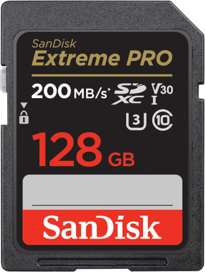 SanDisk Extreme PRO 128GB SD Card