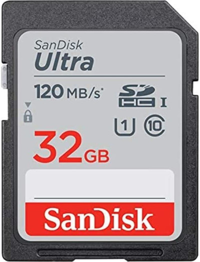 SanDisk Ultra 32GB UHS-I SD Card
