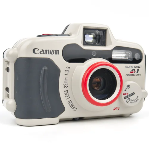 The Canon Sure Shot A1 is a 35mm film underwater point-and-shoot film camera that was released in the early 1990s.