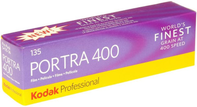 Box of Kodak Portra 400 ISO 35mm film