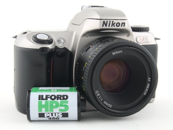 How to Rewind and Remove Film from the Nikon N65 (F65)