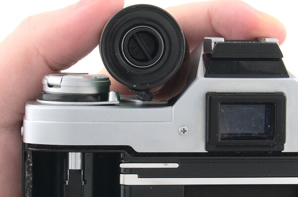 Canon AT-1 Align Film Rewind Knob