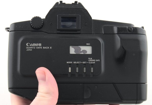 Canon EOS 650 Close Film Door