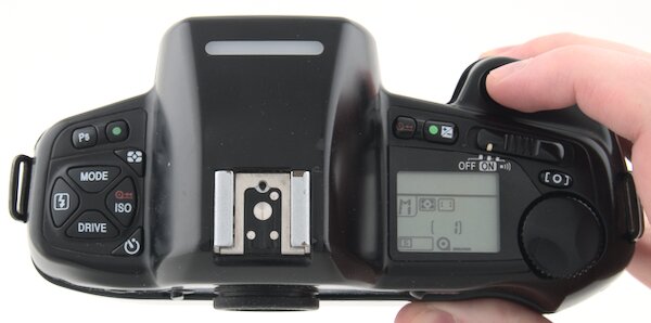 Nikon N90 Press Shutter Release Button