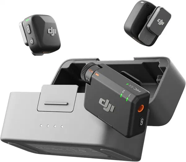 DJI Mic Mini wireless microphone for Nikon D3200