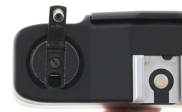 Minox 35 EL Film rewind lever Minox 35 EL Film rewind lever