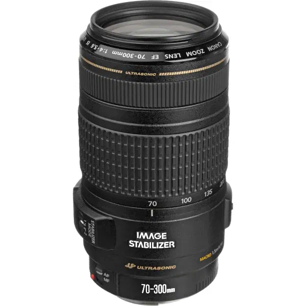 Canon EF 70-300mm f4-5.6 IS zoom lens