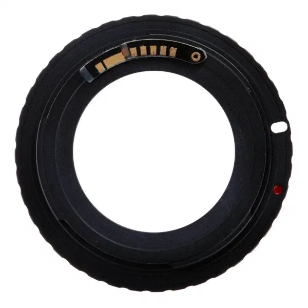 M42 to Canon EOS EF Adapter with dandelion focus confirmation chip