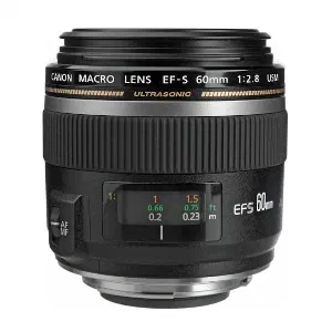 Canon EF-S 60mm f/2.8 Macro USM macro lens