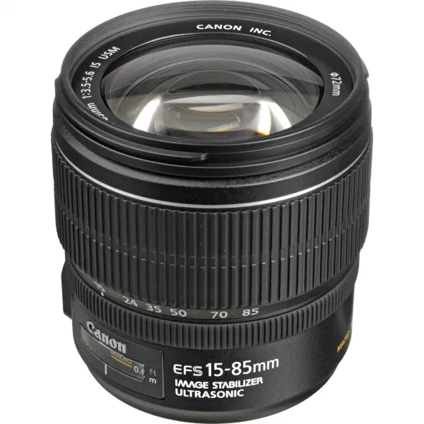 Canon EF-S 15-85mm f/3.5-5.6 IS USM zoom lens