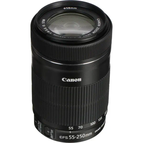 Canon EF-S 55-250mm f4-5.6 lens