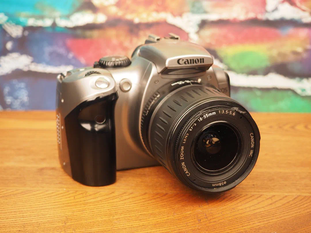 Canon Digital Rebel with 18-55mm lens