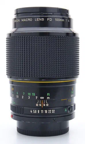 Lens Barrel Showing Aperture Ring, Focus Ring, and Focus Distance Scale Lens Barrel Showing Aperture Ring, Focus Ring, and Focus Distance Scale