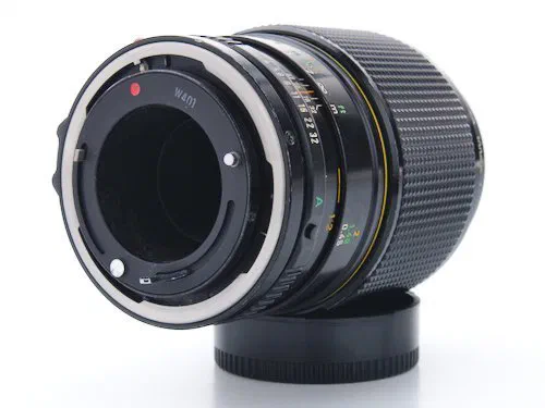 Rear Showing the Canon FD Lens Mount