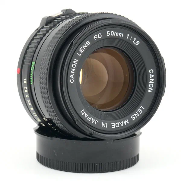 Canon FD 50mm f1.8 Lens that was the kit lens for the Canon AE-1