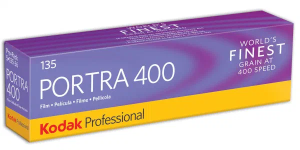 5-pack of Kodak Portra 400 35mm film 5-pack of Kodak Portra 400 35mm film 36 exposures