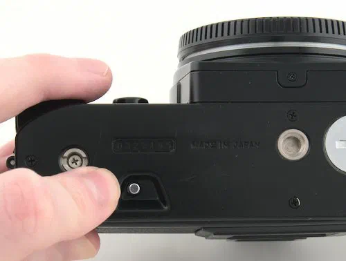 Nikon FG Film Rewind Button Nikon FG Film Rewind Button