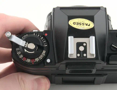 Nikon FG Film Rewind Lever Nikon FG Film Rewind Lever