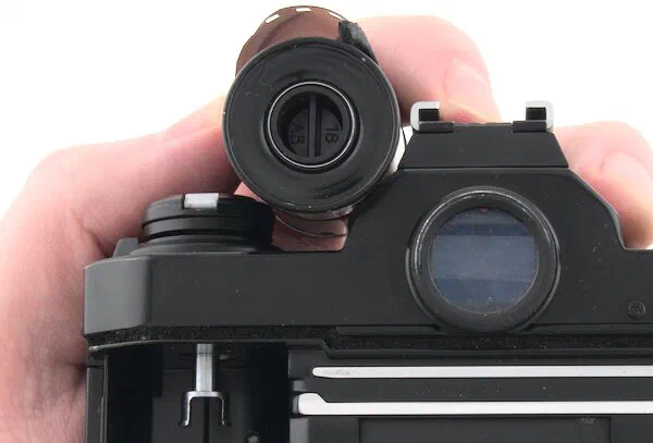 Nikon FM2 Rewind Prong Alignment Nikon FM2 Rewind Prong Alignment