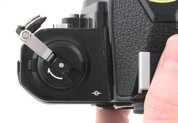 Nikon FM2 Film Rewind Lever Nikon FM2 Film Rewind Lever