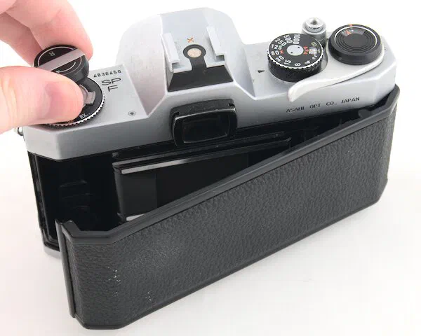 Pentax Spotmatic Open Film Door