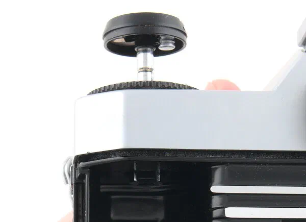 Pentax Spotmatic Pull Rewind Knob Up Further