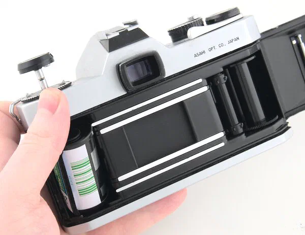 Pentax Spotmatic Unload Film Canister
