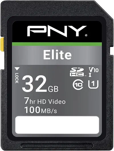 PNY Elite 32GB SD Memory Card PNY Elite 32GB SD Memory Card