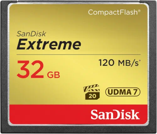 SanDisk Extreme 32GB CF Memory Card
