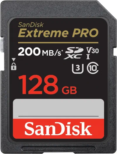 SanDisk Extreme PRO 128GB SanDisk Extreme PRO 128GB