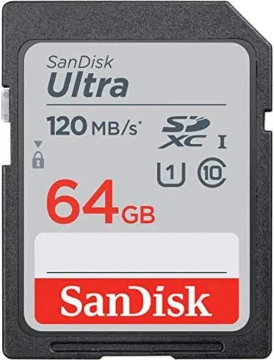 SanDisk Ultra 64GB SD Card SanDisk Ultra 64GB SD Card