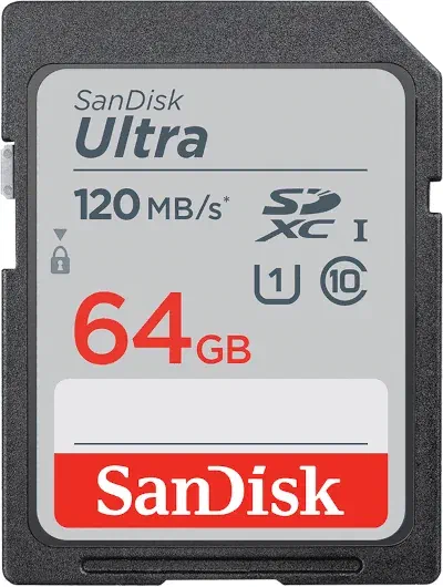 SanDisk Ultra 64GB SD Card SanDisk Ultra 64GB SD Card