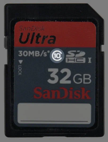 SD Card Speed Class SD Card Speed Class