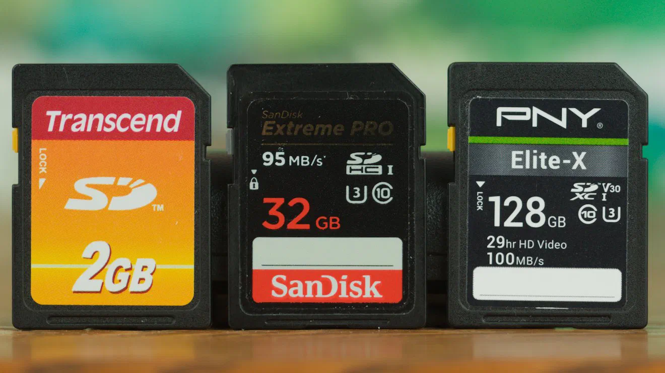 Types of memory cards and their compatibility SD, SDHC, and SDXC memory cards