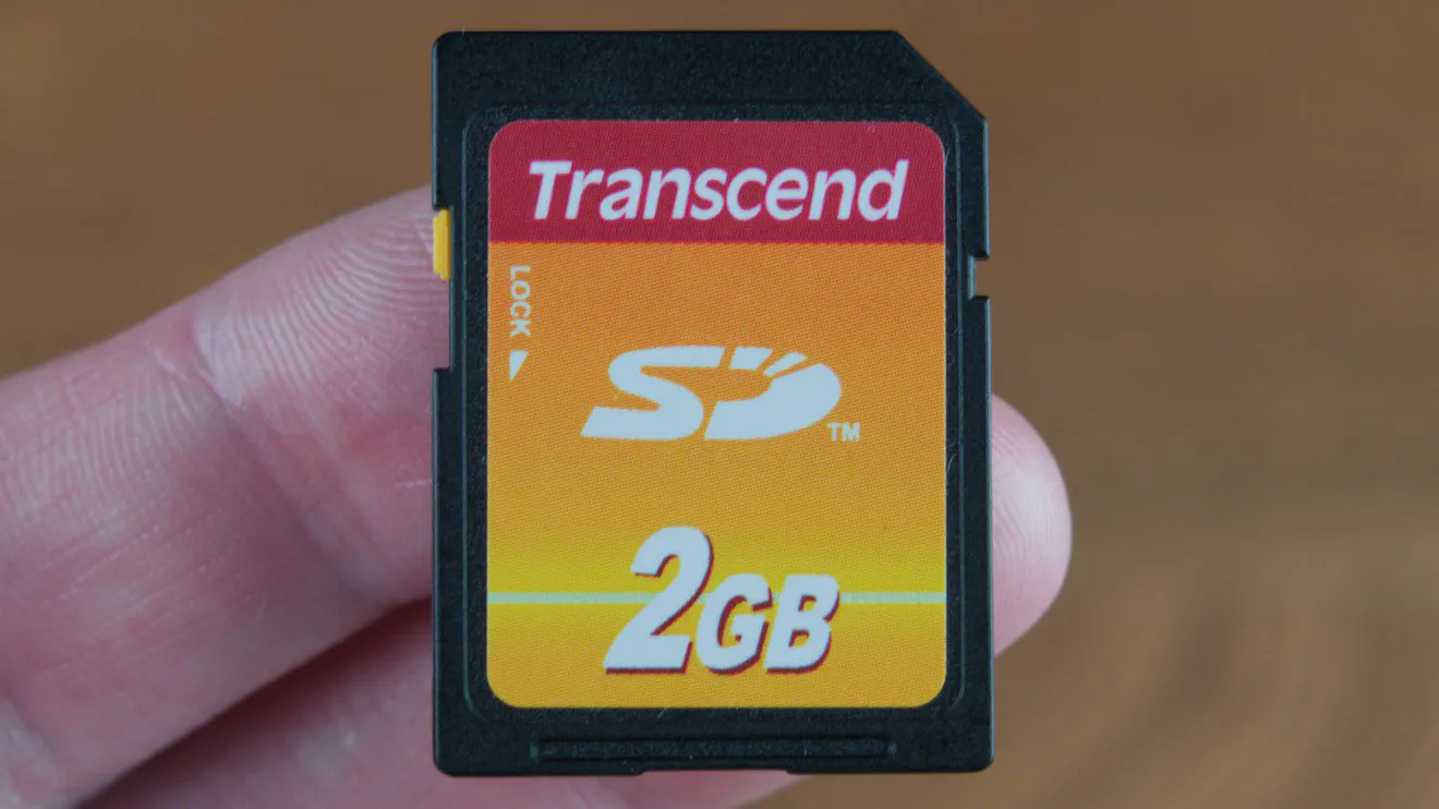 Transcend 2GB SD Memory Card