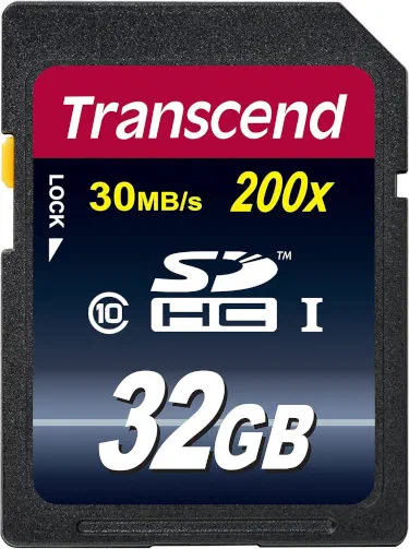 Transcend 32GB SD Memory Card Transcend 32GB SD Memory Card
