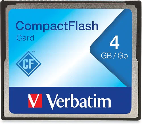 Verbatim 4GB CF Memory Card Verbatim 4GB CF Memory Card
