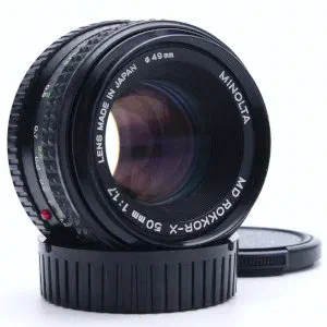 Minolta MD Rokkor-X 50mm f/1.7 Prime Lens Minolta MD Rokkor-X 50mm f/1.7 Prime Lens