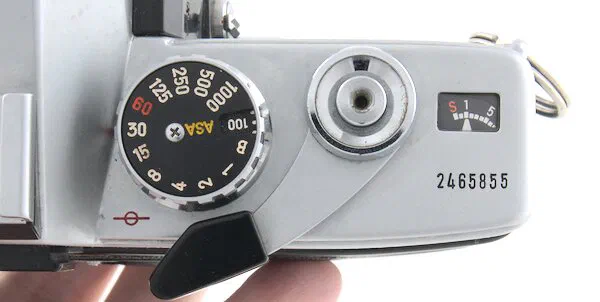 Minolta SRT-101 Frame Counter