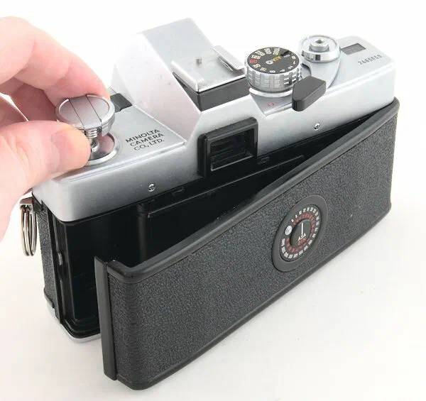 Minolta SRT-101 Open Film Back
