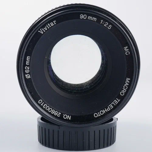 Vivitar 90mm f/2.5 Macro Lens with Fungus