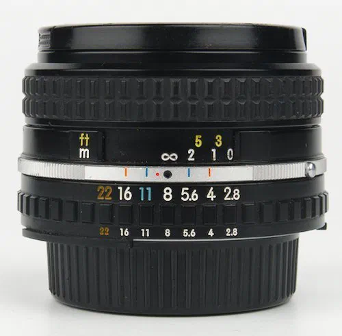 28mm Lens Distance Window and Aperture Ring 28mm Lens Distance Window and Aperture Ring