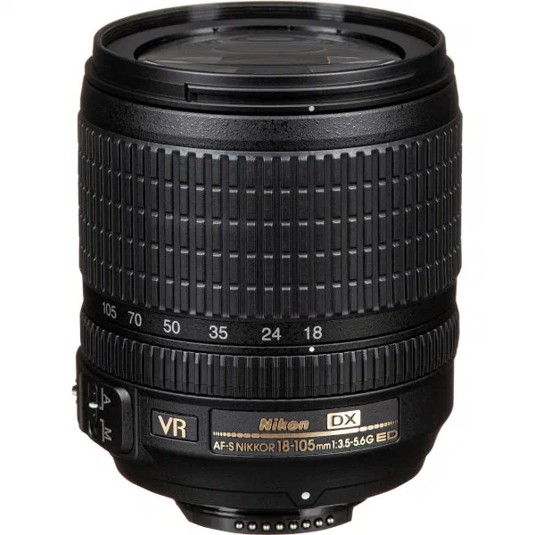 Nikon AF-S DX Zoom-NIKKOR 18-105mm f/3.5-5.6G ED VR Standard Zoom Lens Nikon AF-S DX Zoom-NIKKOR 18-105mm f/3.5-5.6G ED VR Zoom Lens