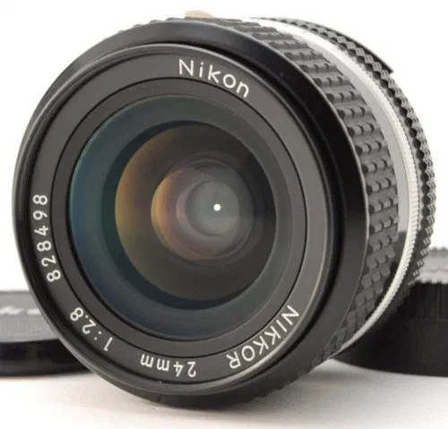 Nikkor 24mm f2.8 Wide Angle Lens AF Nikkor 25mm f2.8 Ai